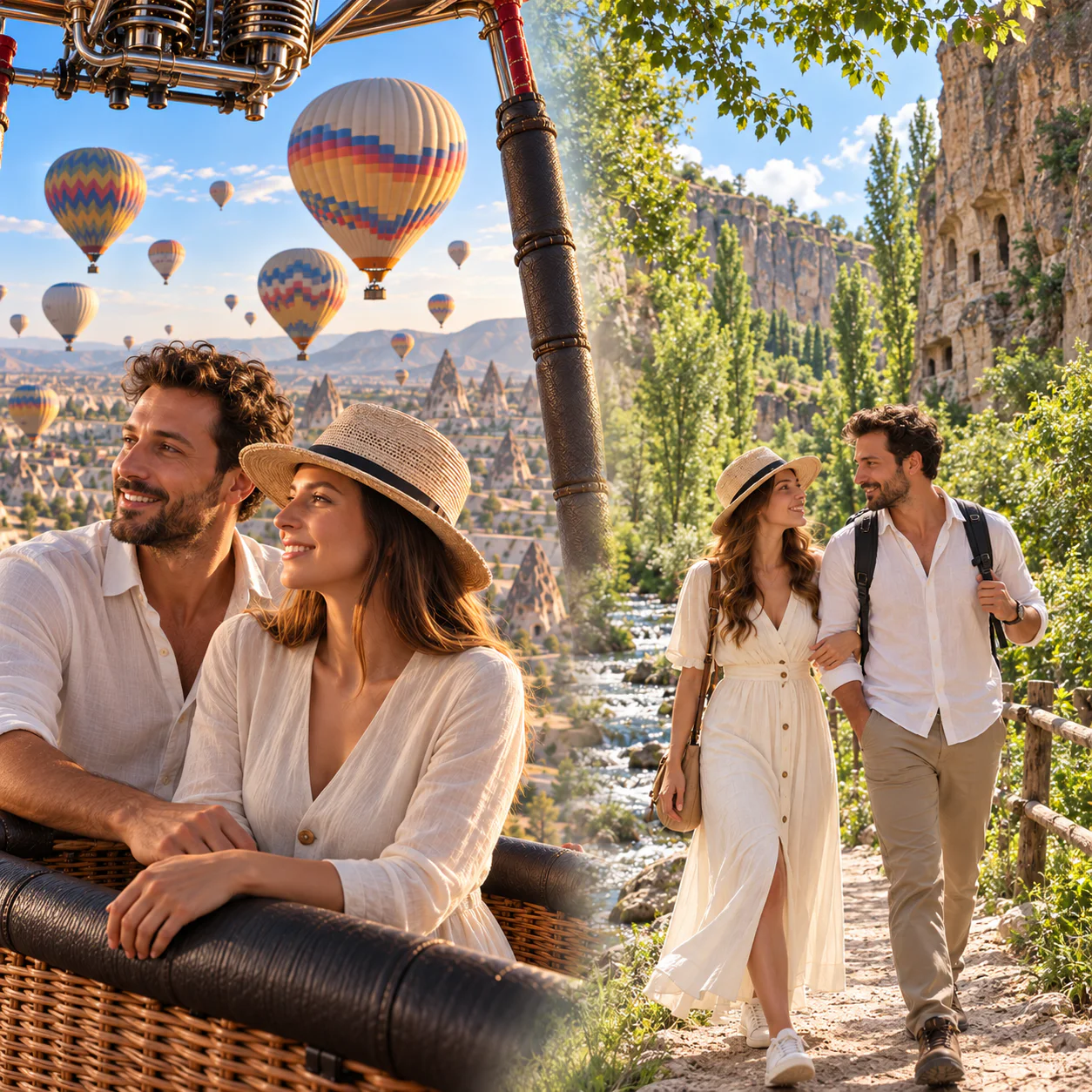 Comfort Balloon Flight + Green Tour